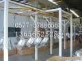 Hanging conveyor line