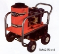 Hot water washing machine (oil heated)