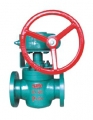 full bore plug valve