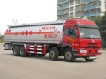 FAW 32.4CBM aluminum alloy pentane transport truck