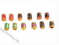 Mixed Color Zincy Alloy Large hole beads with Enamel 005