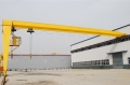 Henan semi gantry crane manufacturers _ prices of halfh-hgantry crane with hoist