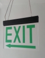 Acrylic Emergency Double Sided LED Exit Sign