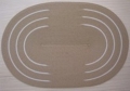 PPf-fPET Woven Placemat PWh-h17