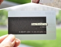 Clear Frosted Card