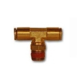 Dot Brass Push To Connect Male Swivel Branch Tee