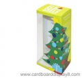 Custom Designed Paper Gift Box with PVC Clear Window