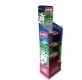 Milk Display Stand, Supermarket Display Stands for Milk Advertising