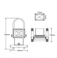 Rechargeable LED Work Light CMh-h4010