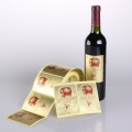 wine bottle sticker labels OEM Wine Sticker