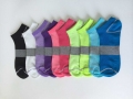 Solidf-fFlat Sport Socks  HJL1006