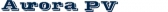 紫金光伏 AURORAPV LOGO