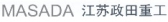 政田重工 MASADA LOGO