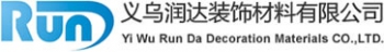 Yiwu Runda Decoration Materials Co., Ltd. 义乌润达 YWRUNDA LOGO