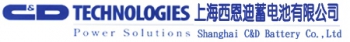 Shanghai C&D Technologies Battery Co., Ltd. 上海西恩迪 C&D LOGO
