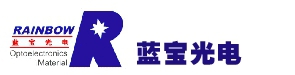 SHANGHAI RAINBOW OPTICAL MATERIAL CO., LTD. 蓝宝光电 RainBow LOGO