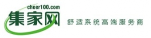 Shanghai comfort residential home network equipment display Center 集家网 shcheer LOGO