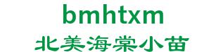 Hebei Malus zumi linyi soup seedling breeding base 北美海棠小苗 bmhtxm LOGO